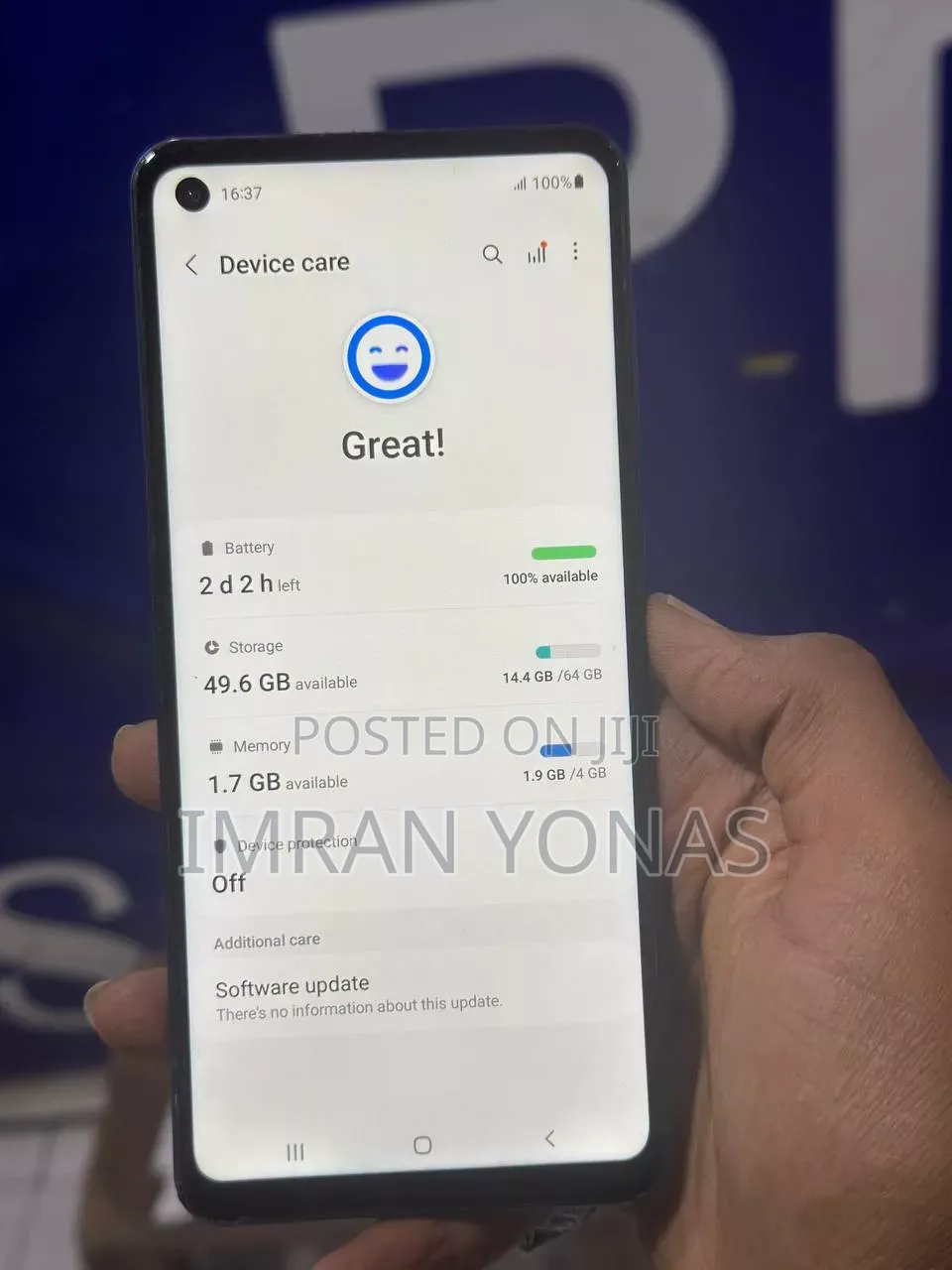 Samsung Galaxy A21s 64 GB Blue
