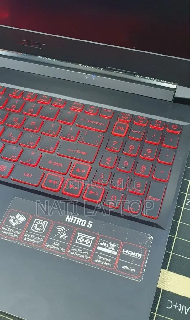 New Laptop Acer Nitro 5 16GB Intel Core i5 SSD 512GB
