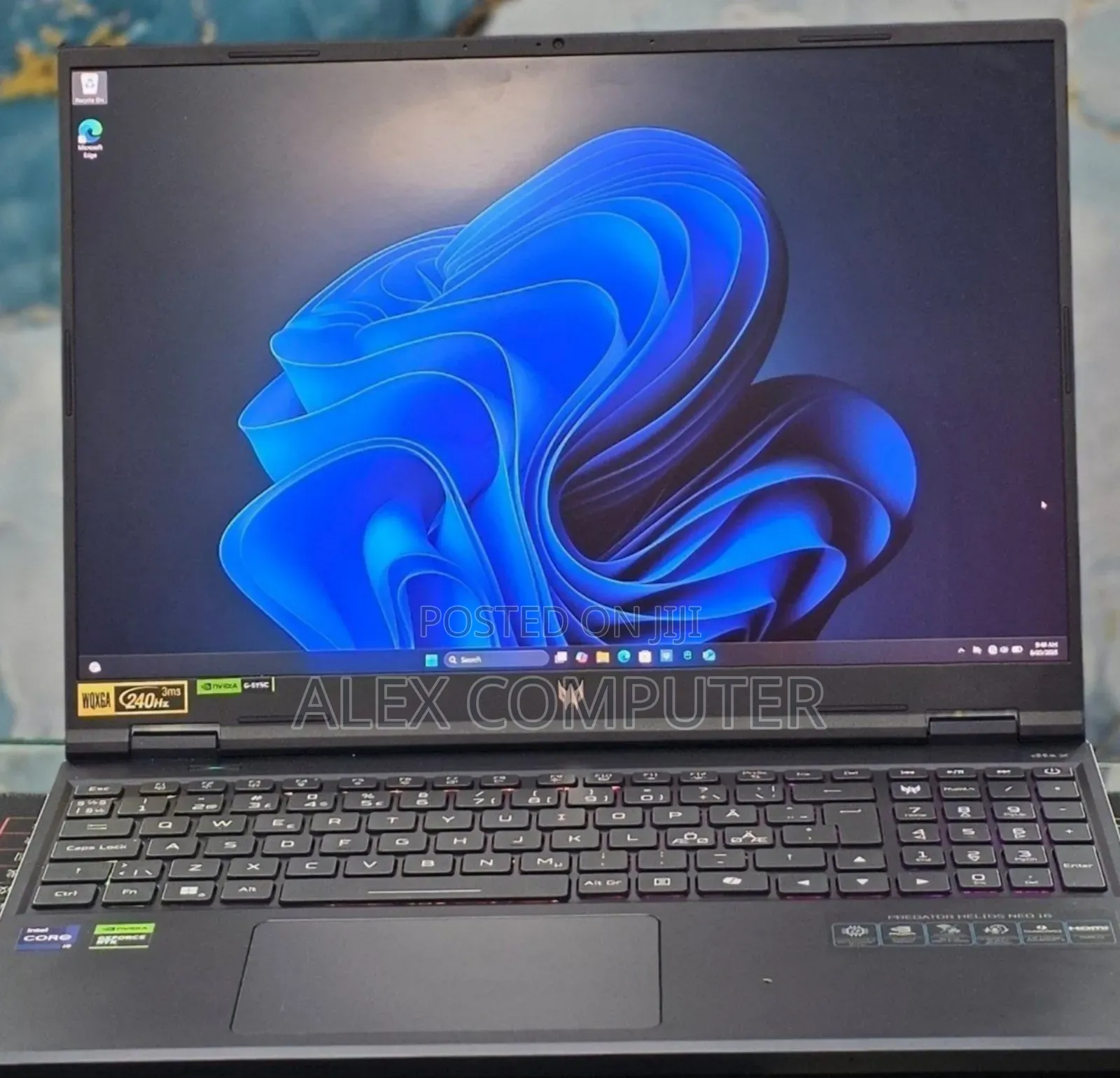 New Laptop Acer Predator Helios Neo 16 16GB Intel Core i9 SSD 1T