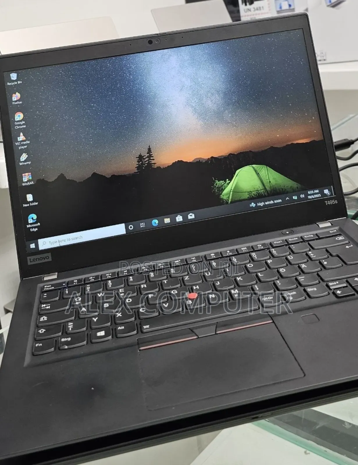 New Laptop Lenovo ThinkPad t495s 16GB AMD Ryzen 7 SSD 512GB
