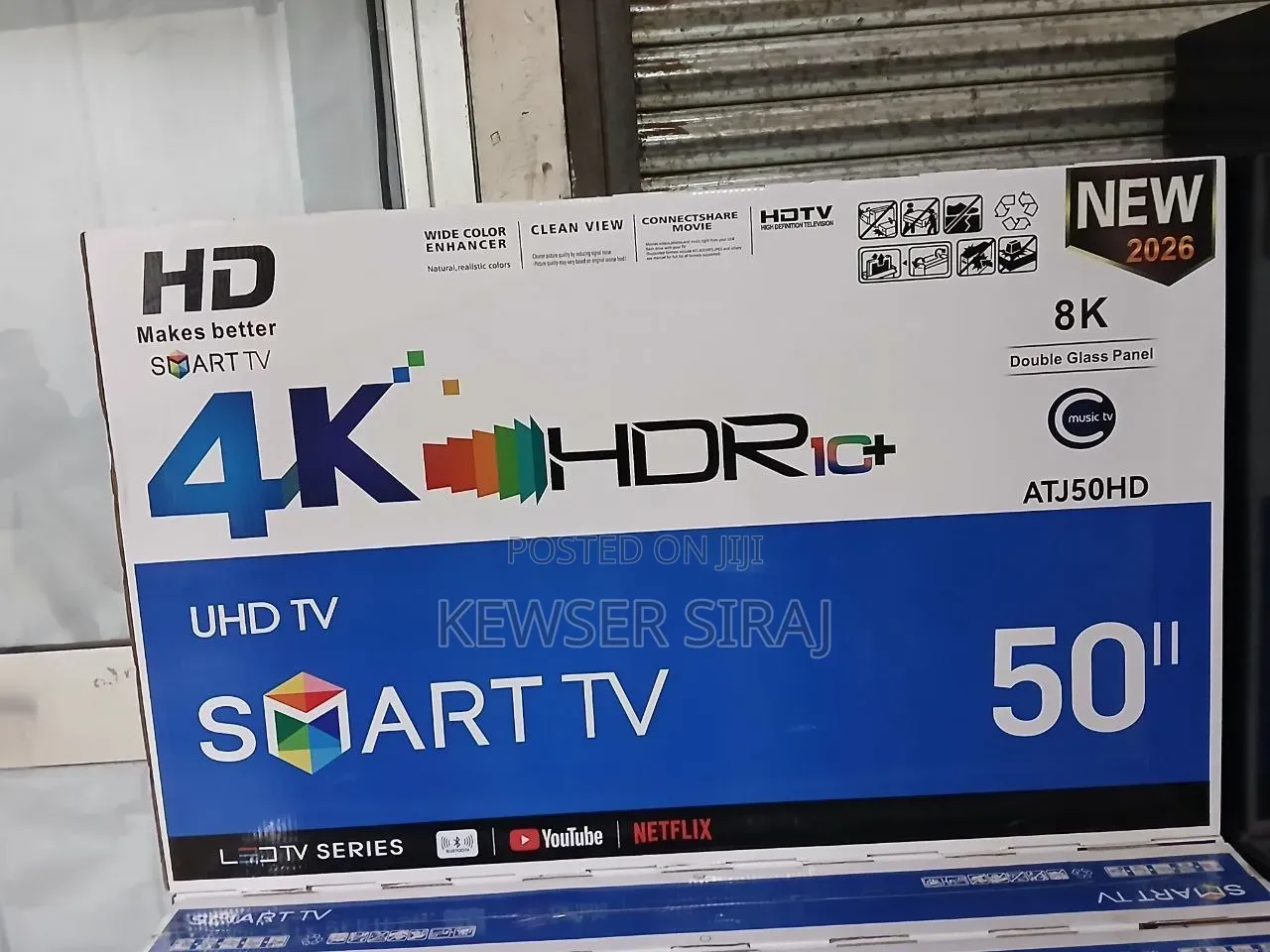 Hd 50inch Tvsmart Android New 20 26