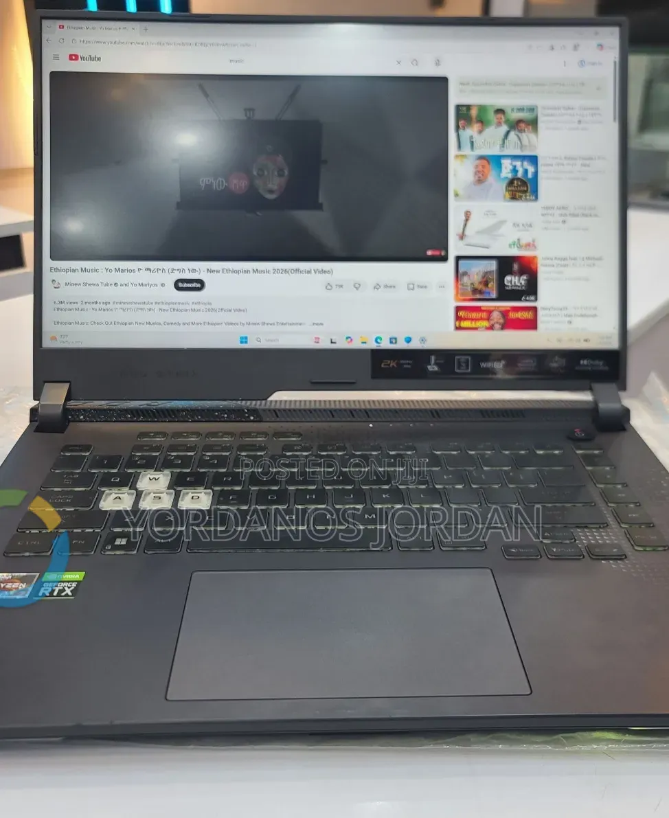 New Laptop Asus ROG Strix G15 16GB AMD Ryzen 7 SSD 512GB
