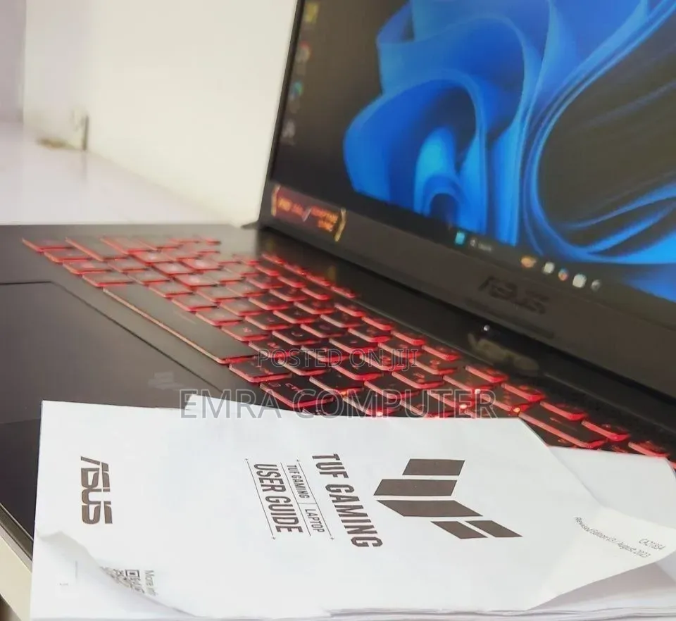 New Laptop Asus TUF Gaming F17 16GB Intel Core i7 SSD 1T