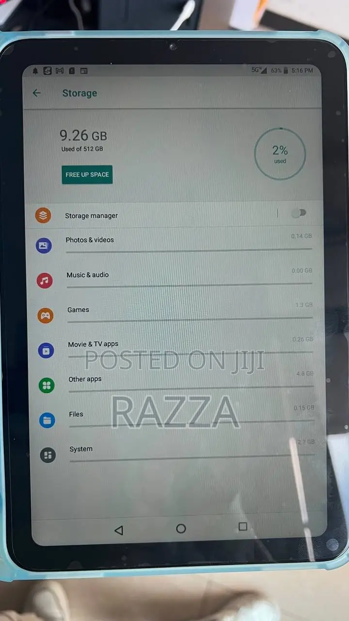 New Oteeto TAB 18 512 GB