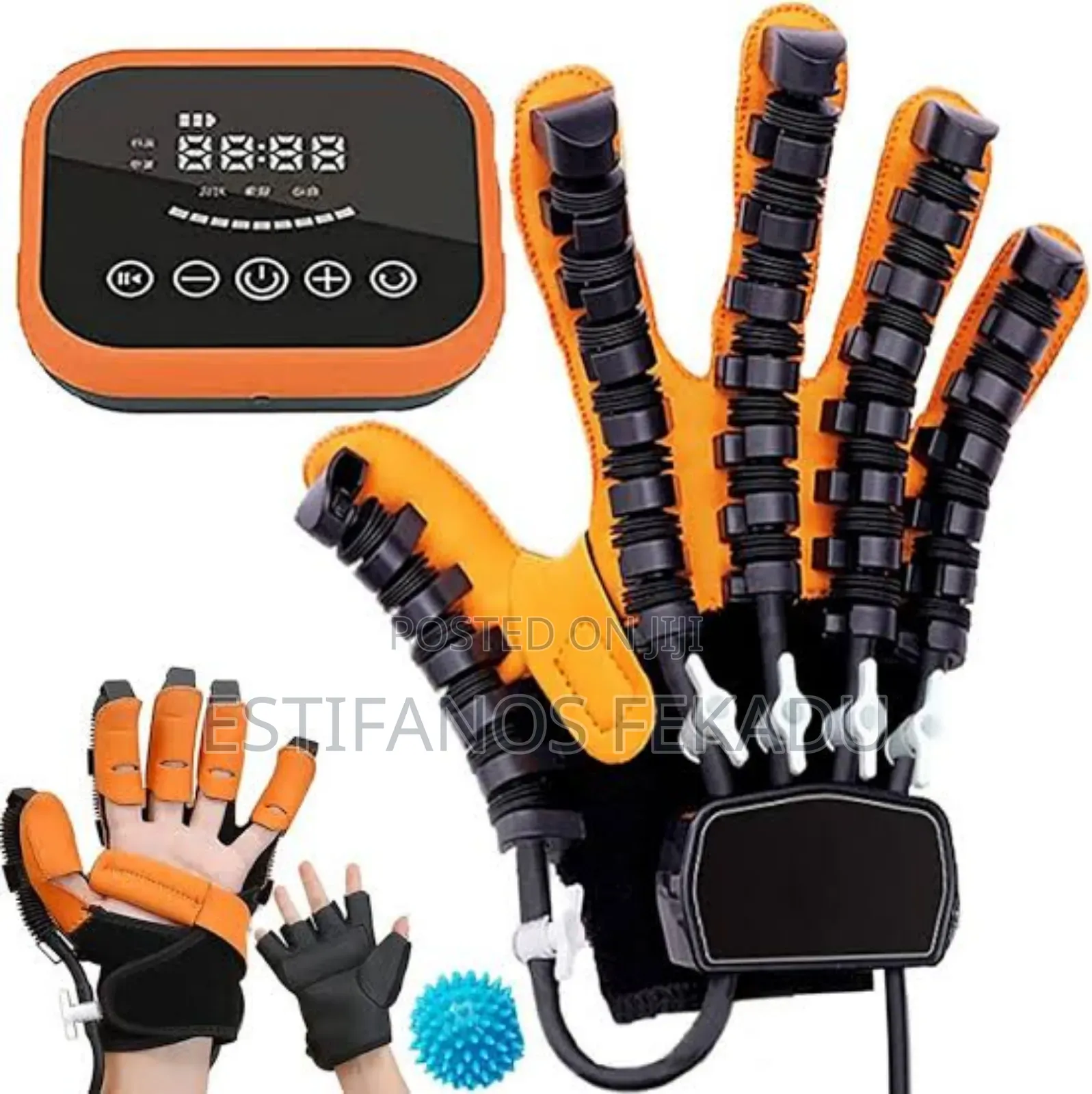 የዕጅ አለመንቀሳቀስን ማከሚያ (Robotic Hand Glove)
