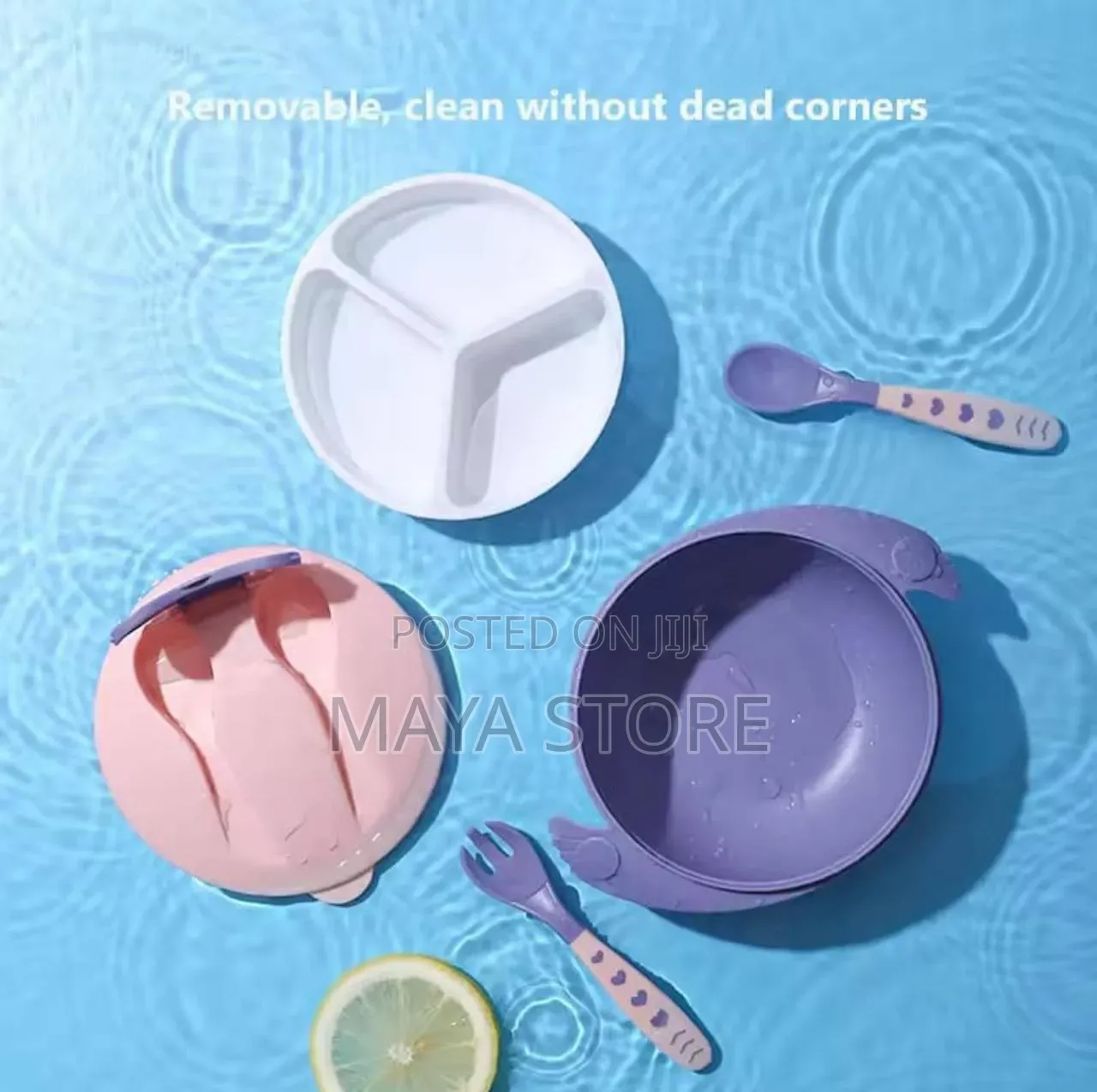 Baby Suction Feeding Bowl Set