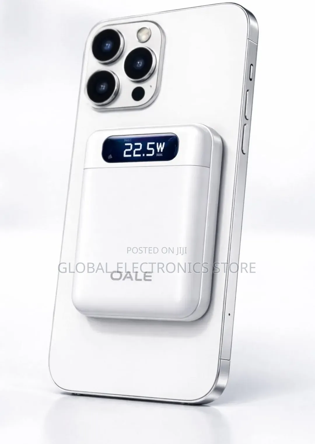 Pd 22.5 Watt Fast Charging Wireless Power Bank With Cable