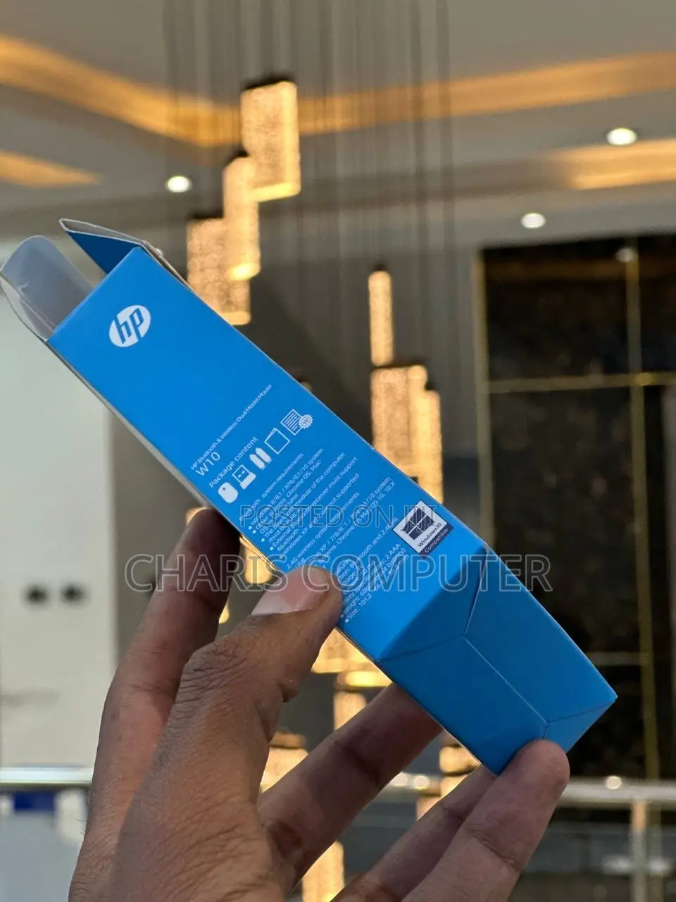 Rechargeable Hp W10 Bluetooth Wireless Dual Model Mouse