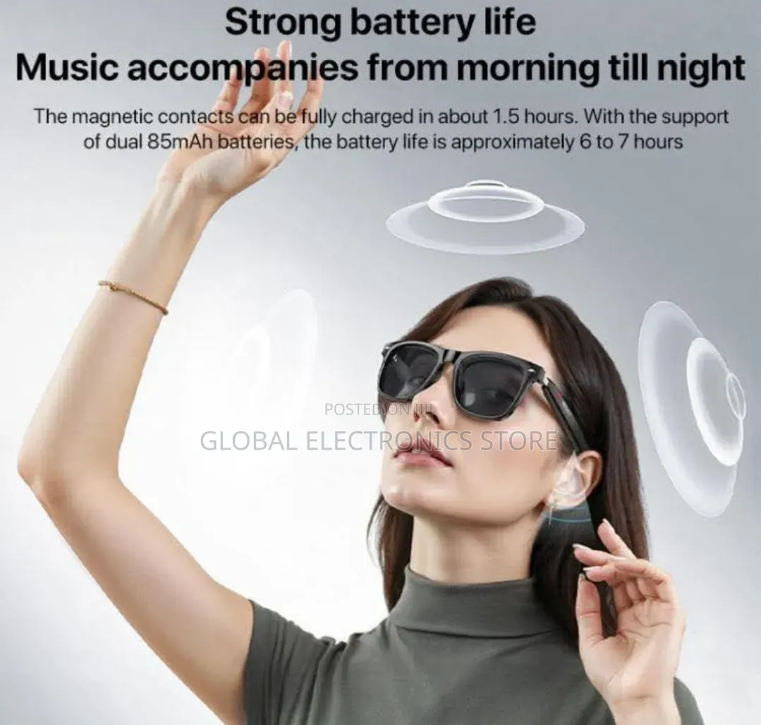 Luxury Smart Glasses | Hands-Free Calls + Music | Ultra Stylish