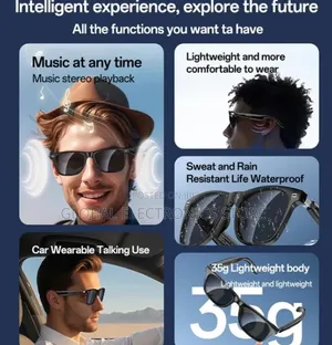 Next-Gen Smart Glasses | Calls, Music Uv Protection |Premium Look