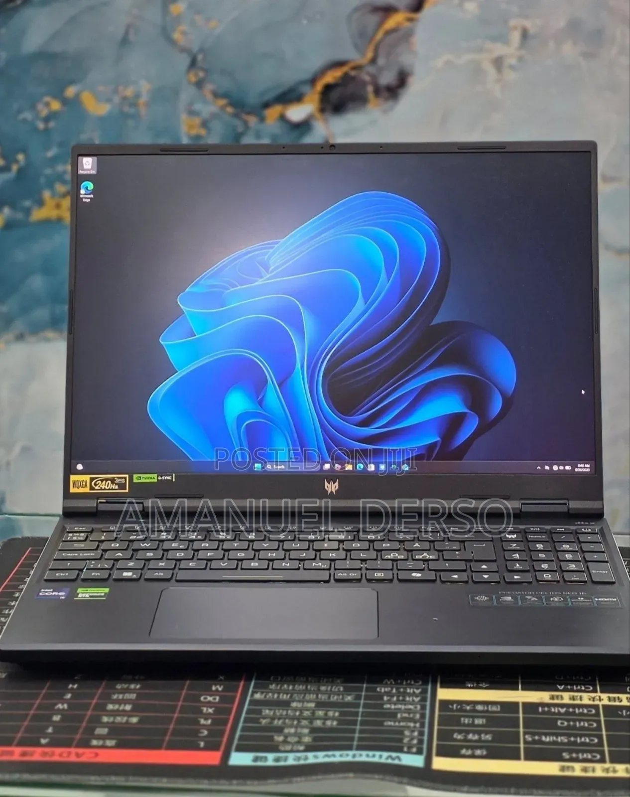 New Laptop Acer Predator Helios Neo 16 16GB Intel Core i9 SSD 1T