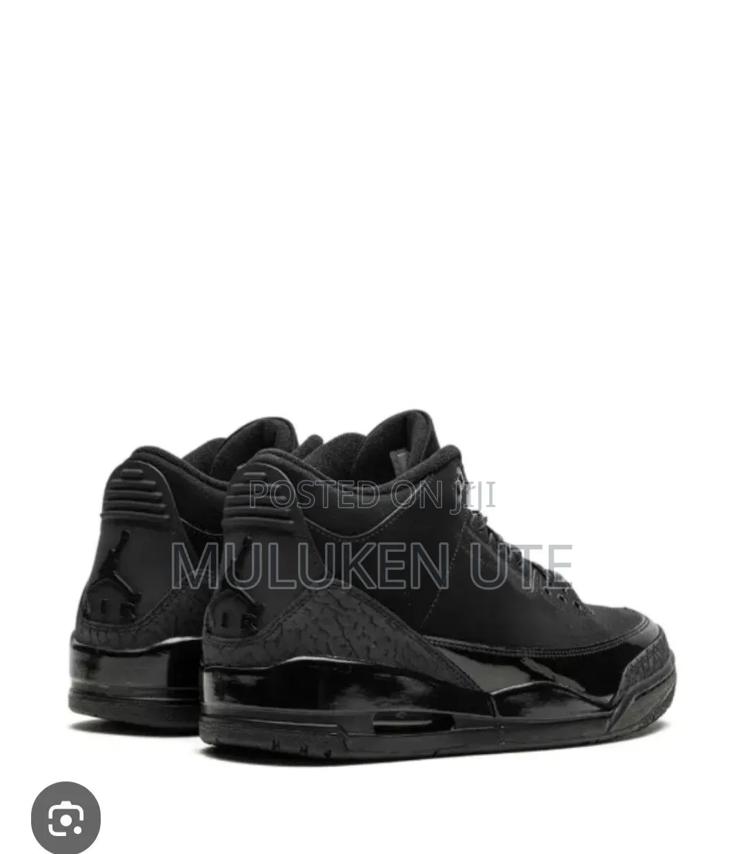 Jordan 3 by Black
