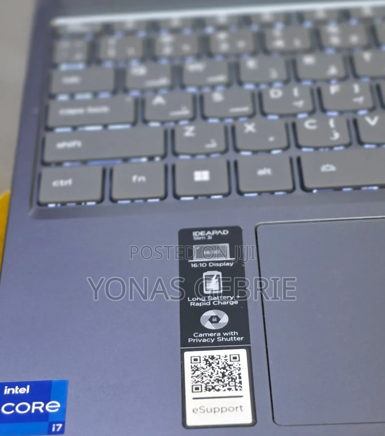 New Laptop Lenovo Ideapad 3 16GB Intel Core i7 SSD 512GB