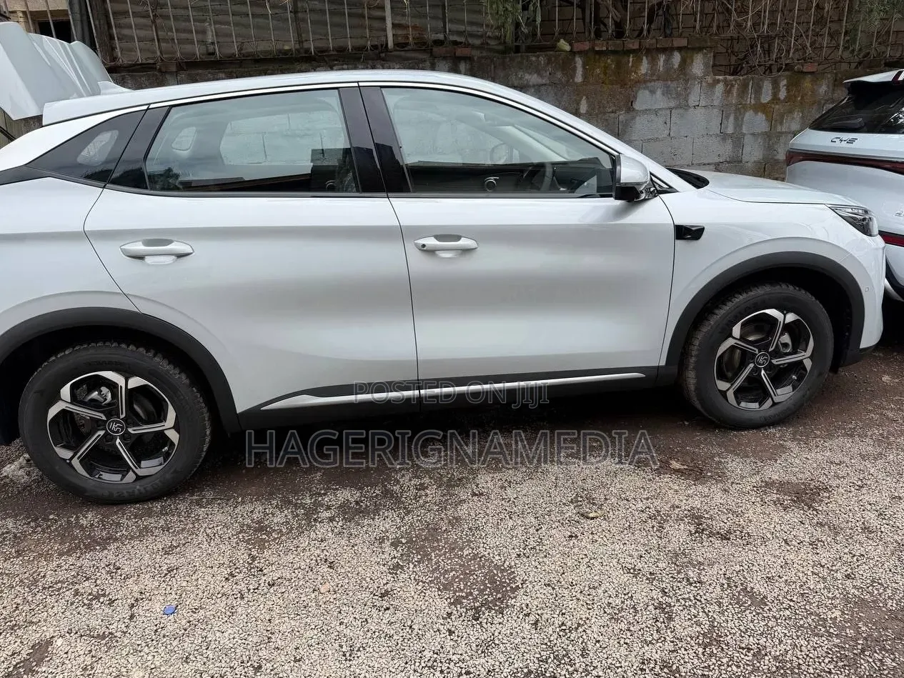 New BYD Yuan Plus 2025 Ivory