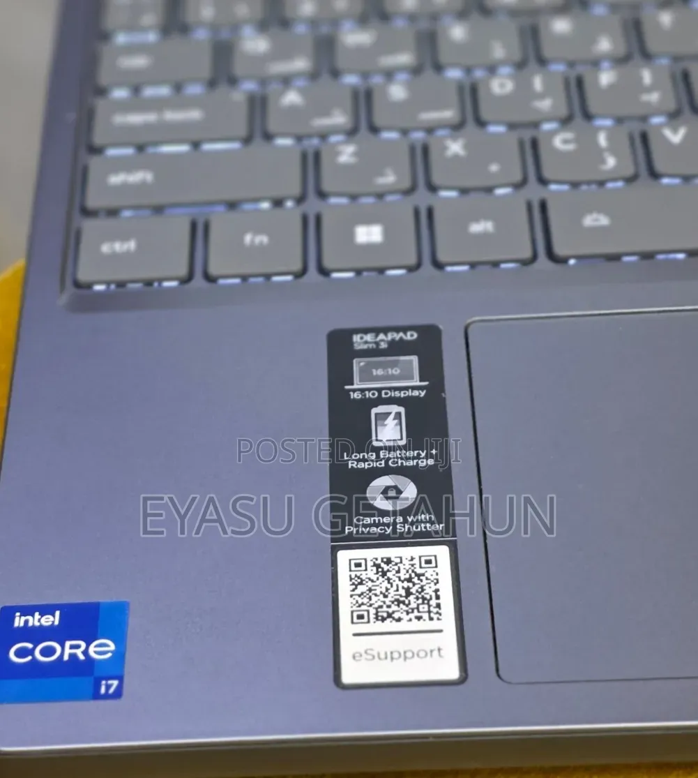 New Laptop Lenovo Ideapad 3 16GB Intel Core i7 SSD 512GB