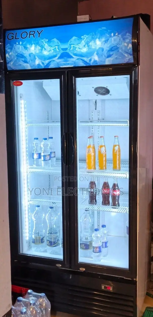 Glory Lg-600b Double Glass Door Commercial Beverage Cooler