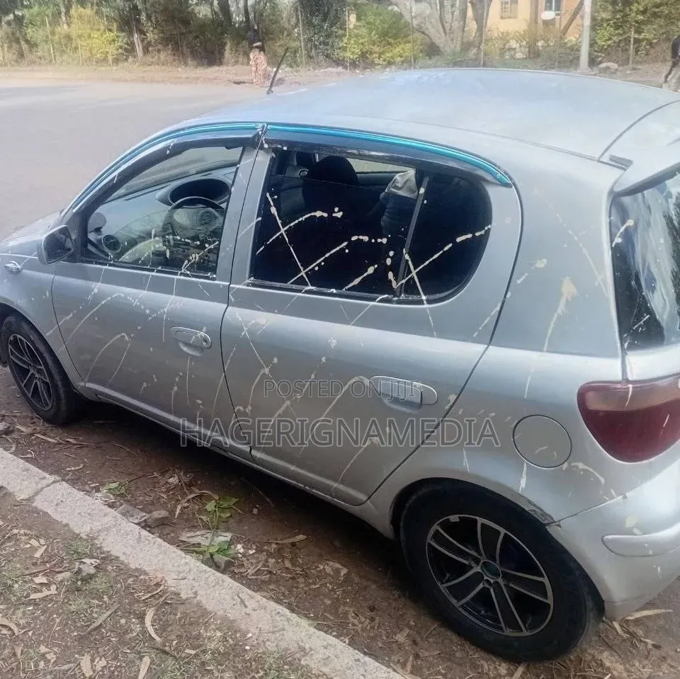 Toyota Vitz 2002 Silver