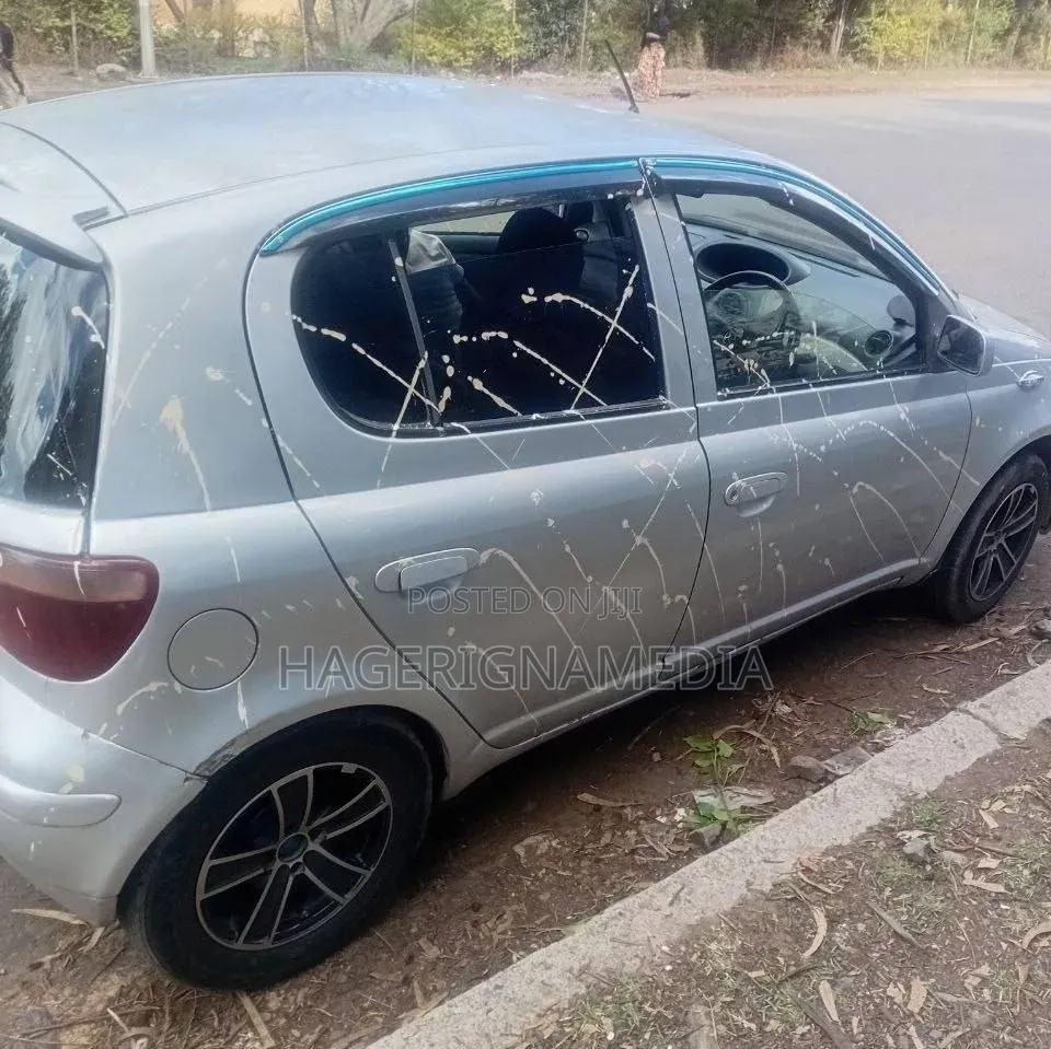 Toyota Vitz 2002 Silver