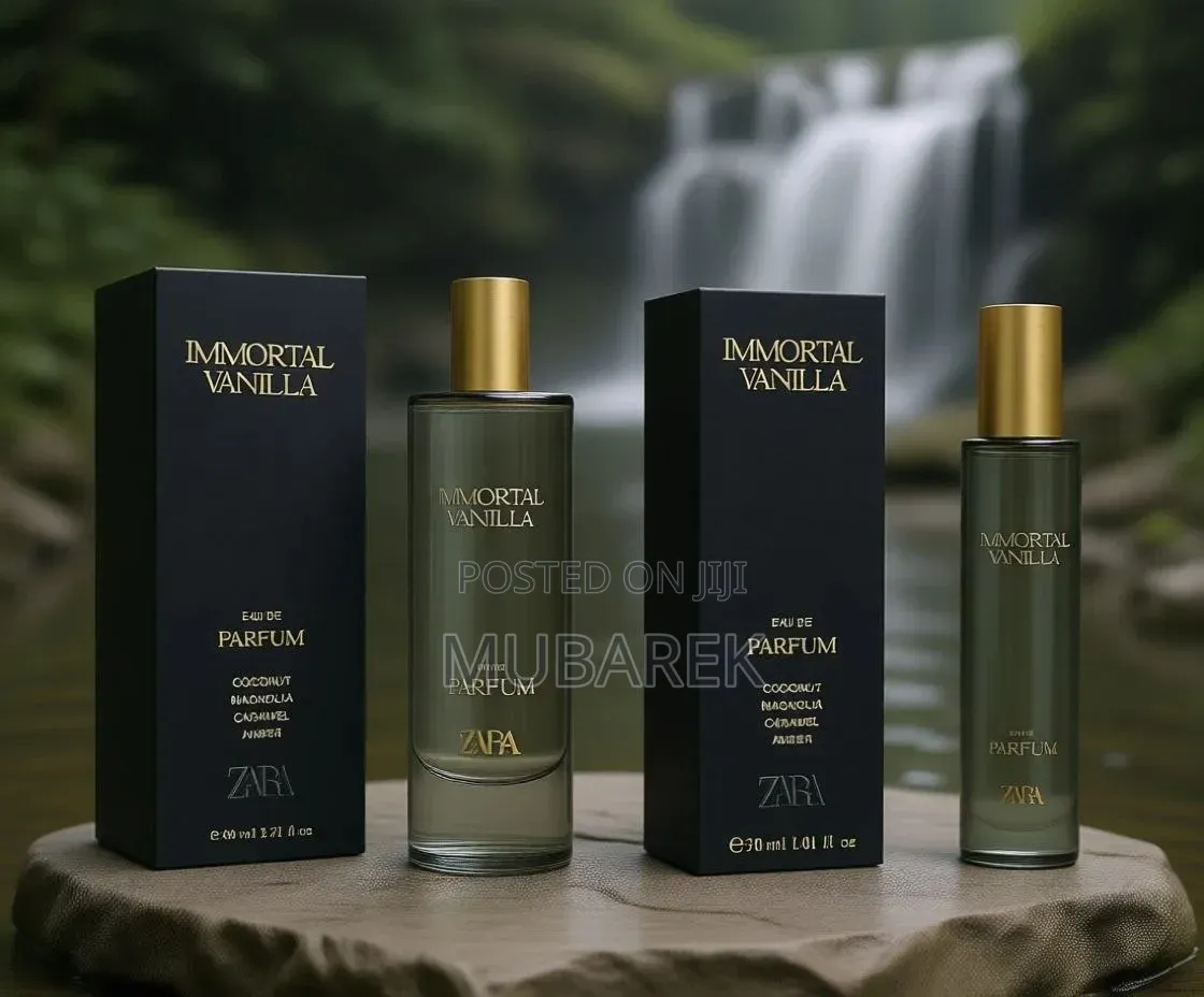 Warm Vanilla, Sweet Coconut Rich Amber – Zara Immortal Vanilla
