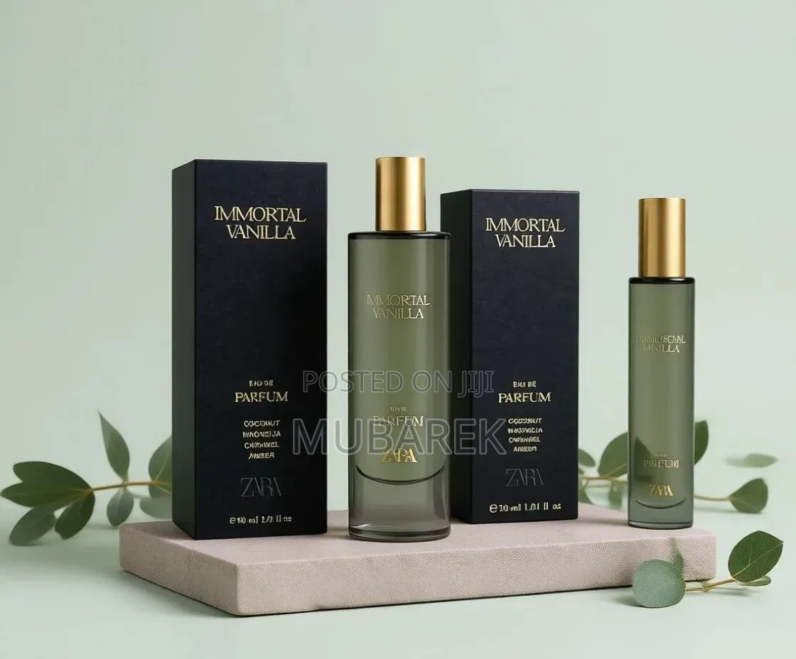 Zara Immortal Vanilla:A Luxurious Blend of Vanilla, Magnolia Coconut