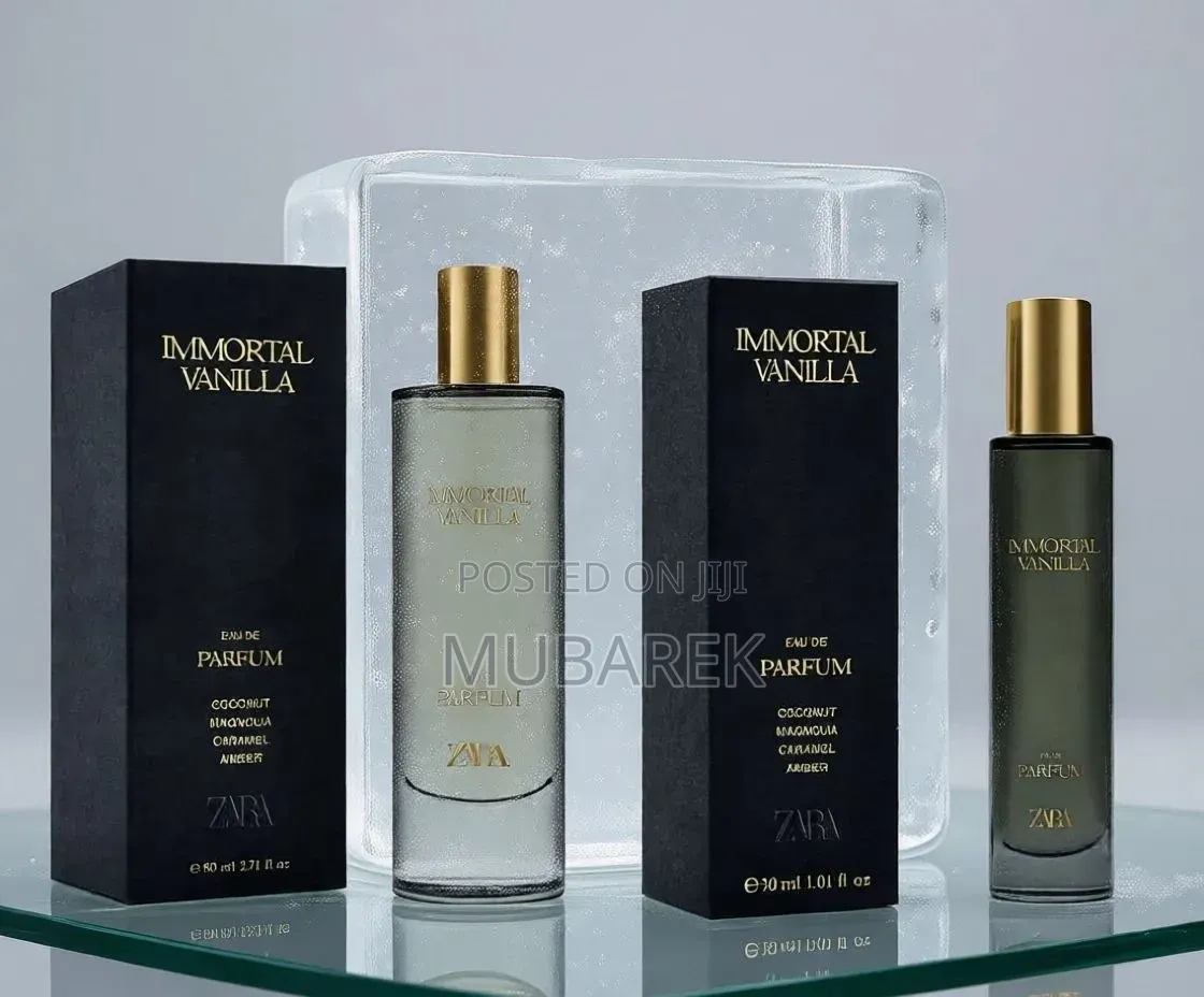 Experience the Exotic Warmth of Zara Immortal Vanilla Eau De Parfum