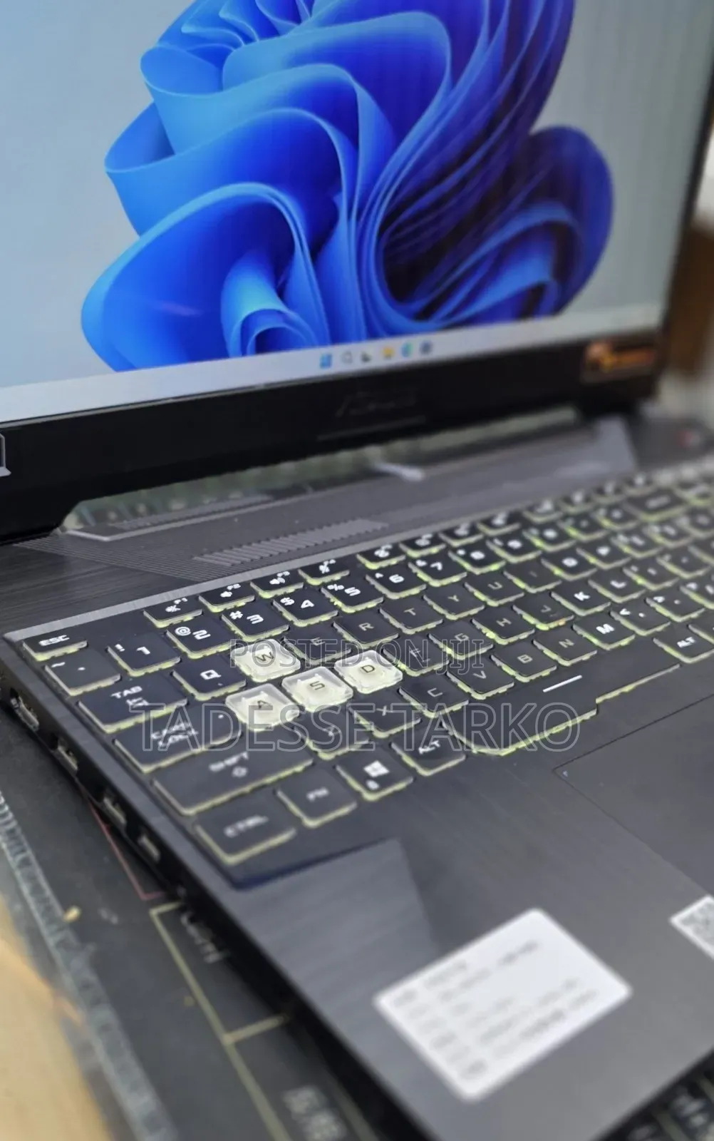 New Laptop Asus TUF Gaming A15 16GB AMD Ryzen 9 SSD 512GB