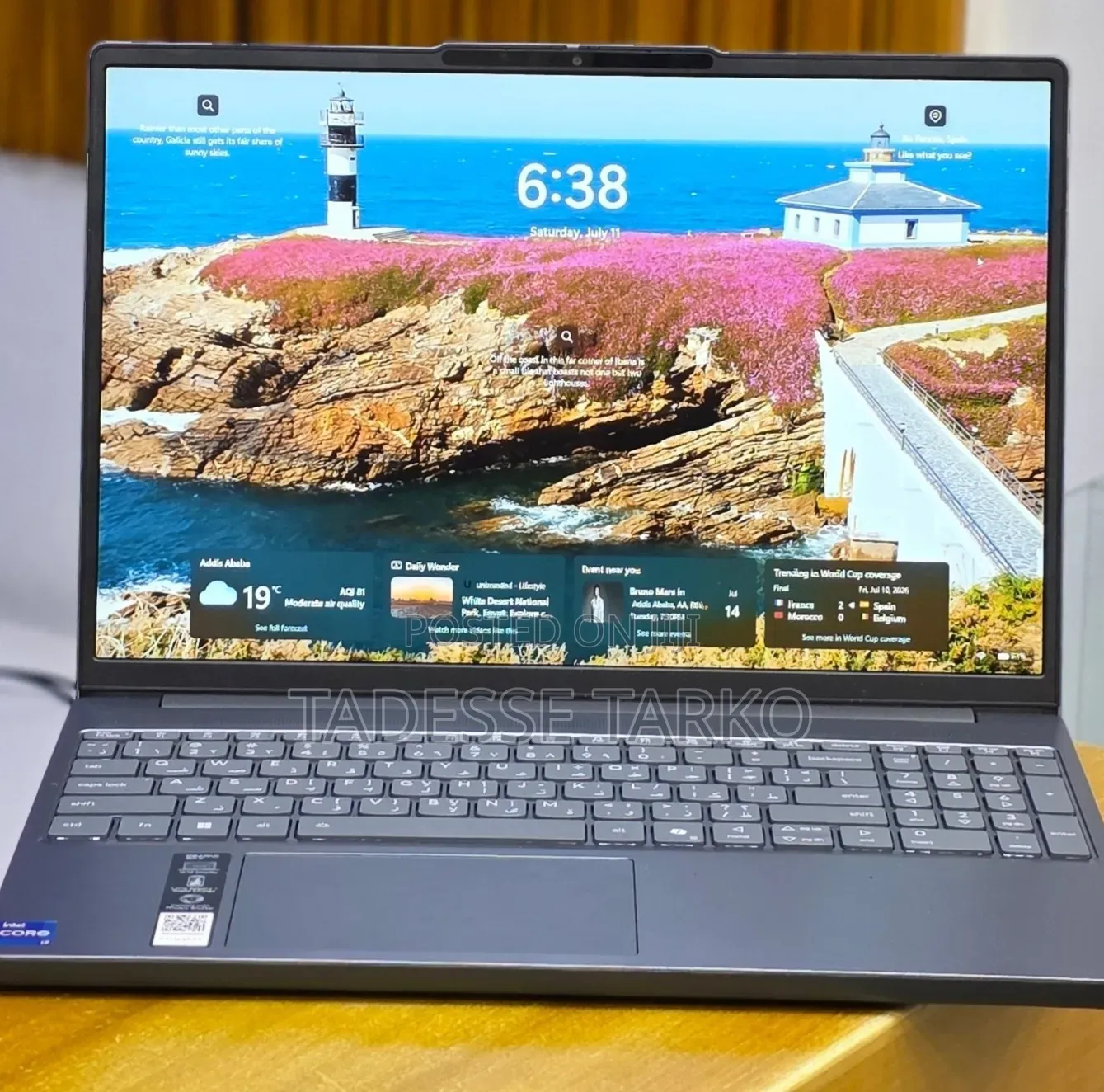 New Laptop Lenovo Ideapad 3 16GB Intel Core i7 SSD 512GB