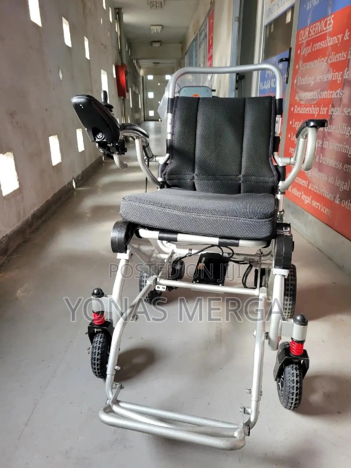 Electric Wheelchair乍久power Wheelchair爭父 Brushless Motor(250w Power)