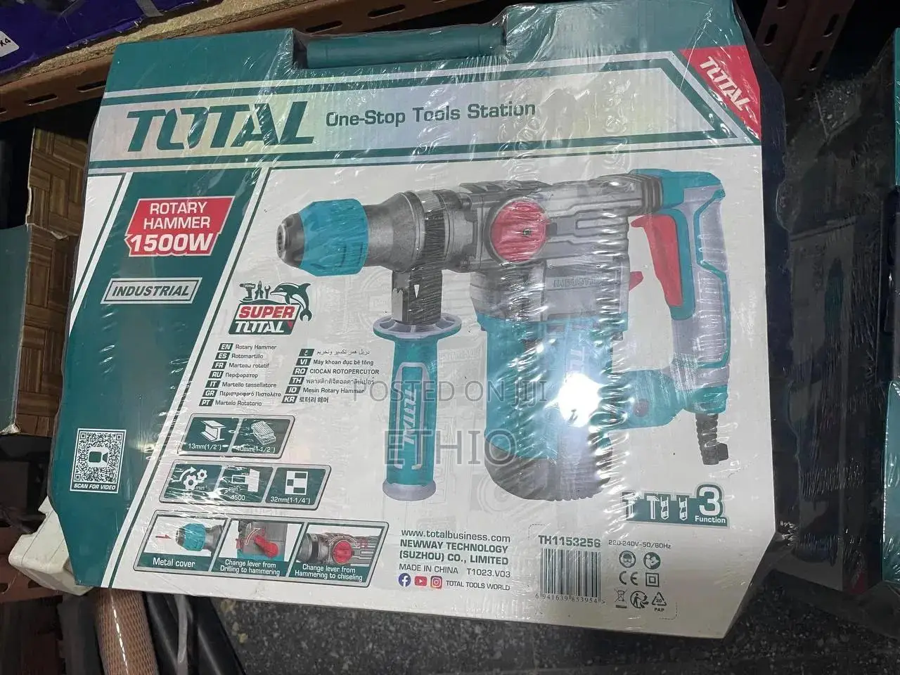 Total Hammer Drill 1500w
