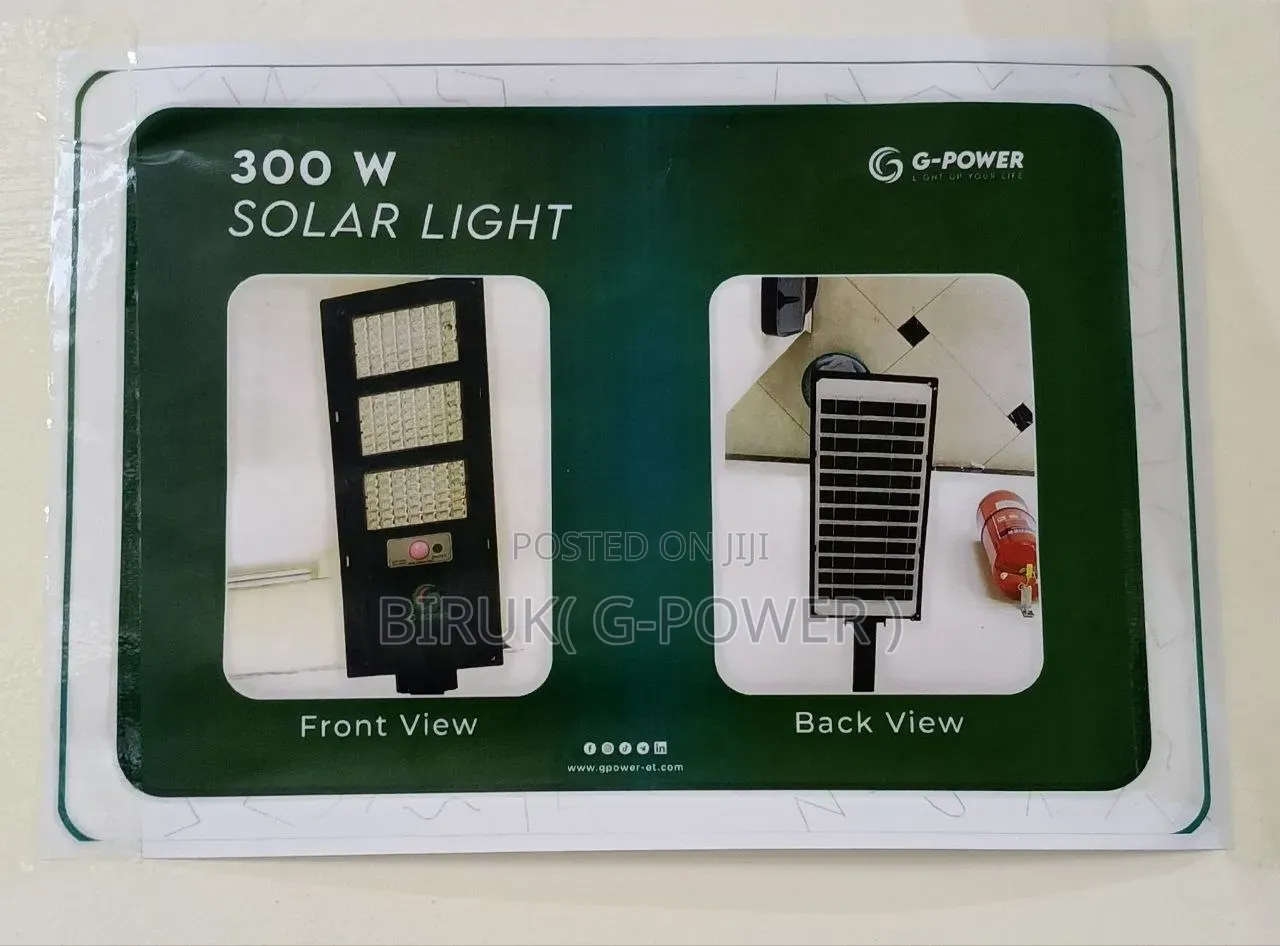 Solar Street Light, G-Power, Lithium