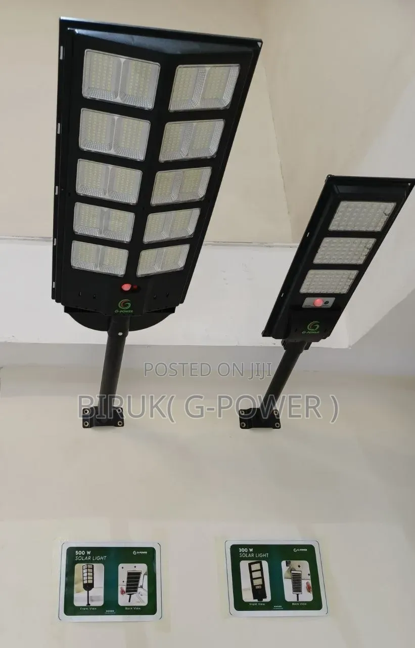 Solar Street Light, G-Power, Lithium