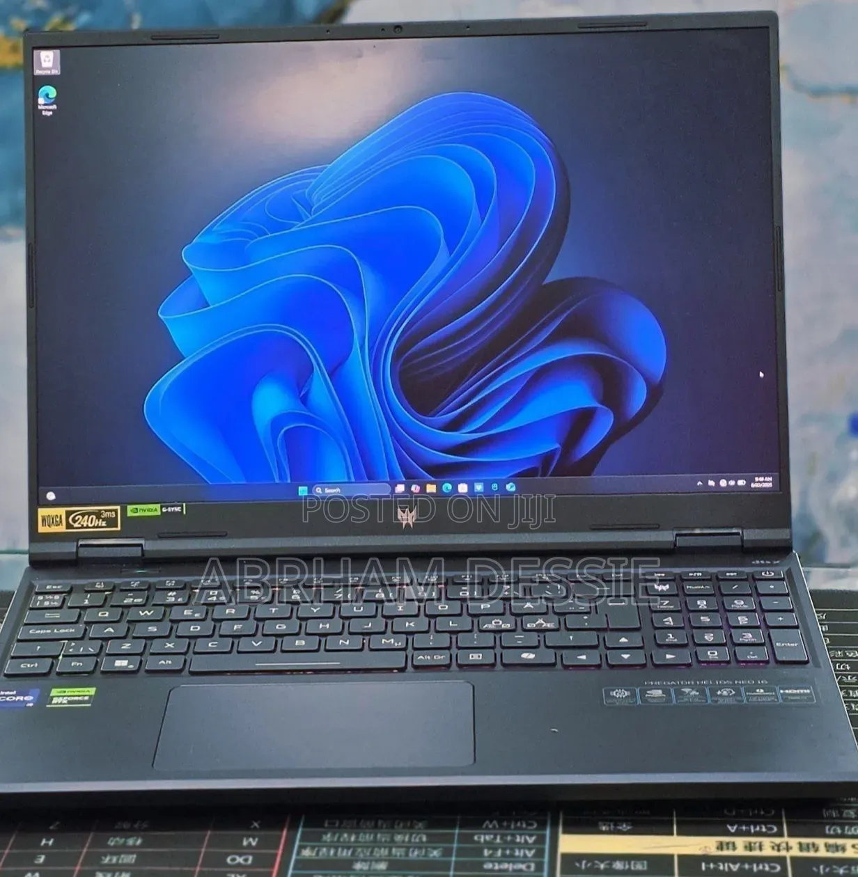 New Laptop Acer Predator Helios Neo 16 16GB Intel Core i9 SSD 512GB