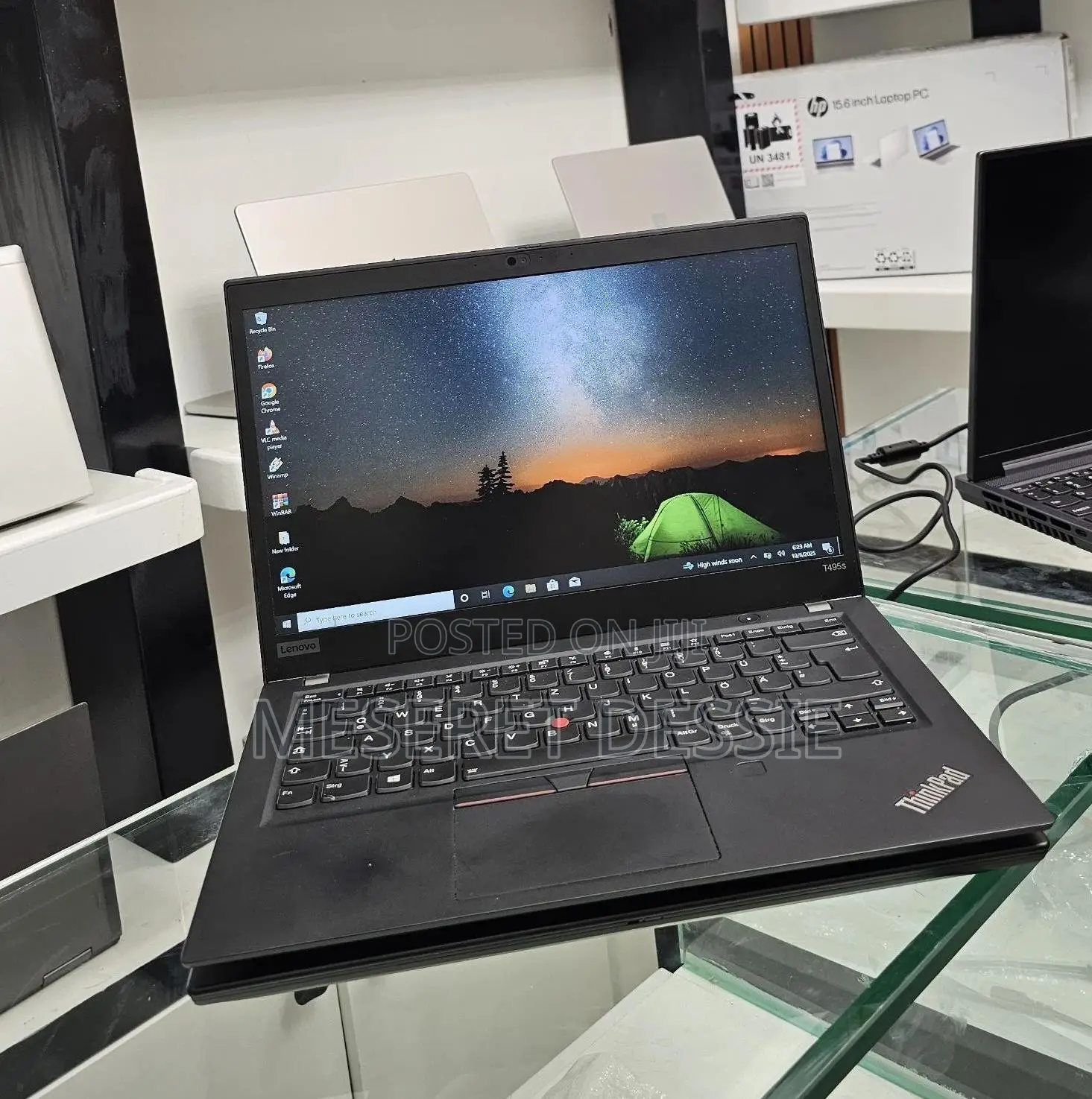 New Laptop Lenovo ThinkPad t495s 16GB AMD Ryzen 7 SSD 512GB
