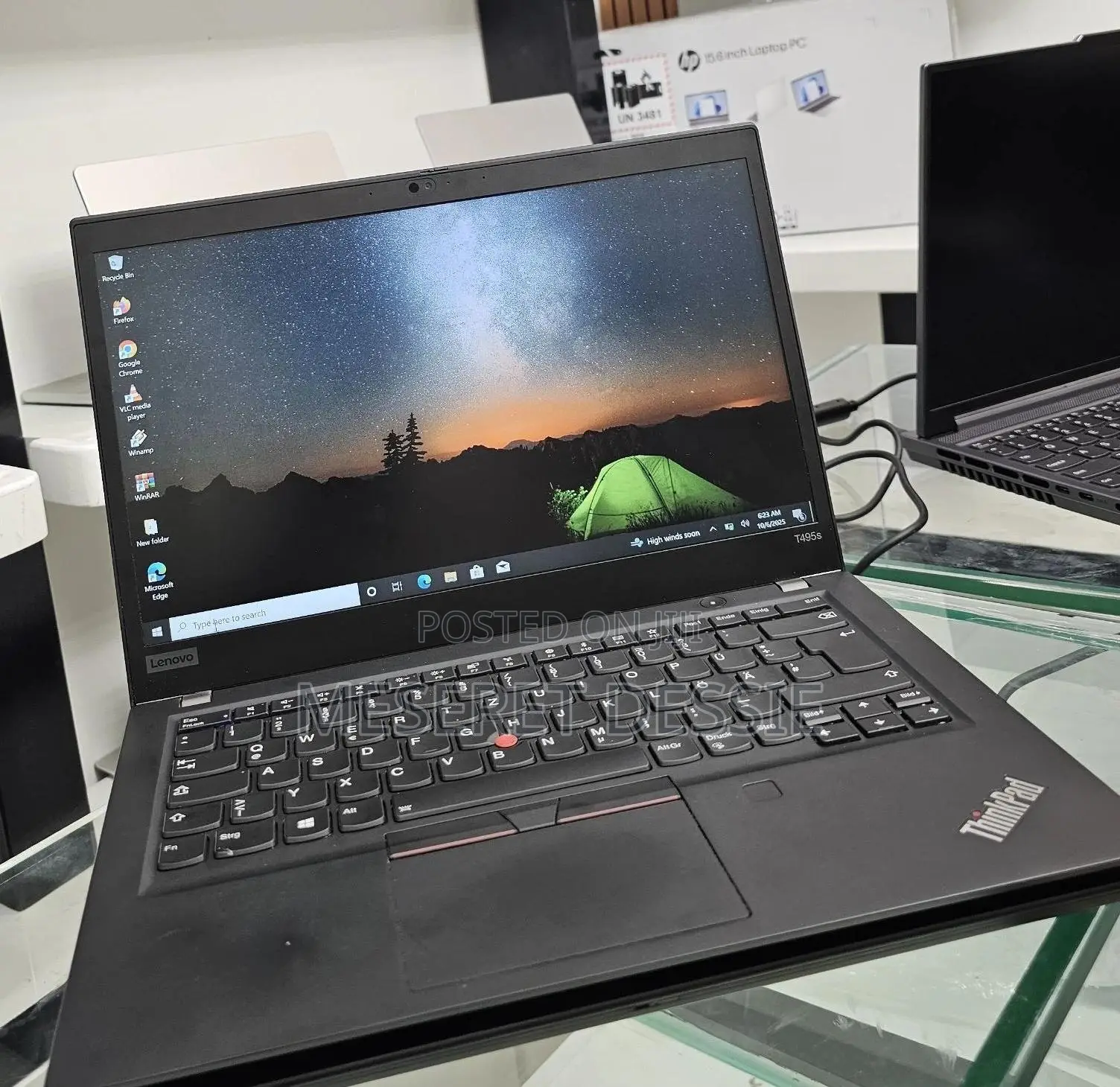 New Laptop Lenovo ThinkPad t495s 16GB AMD Ryzen 7 SSD 512GB