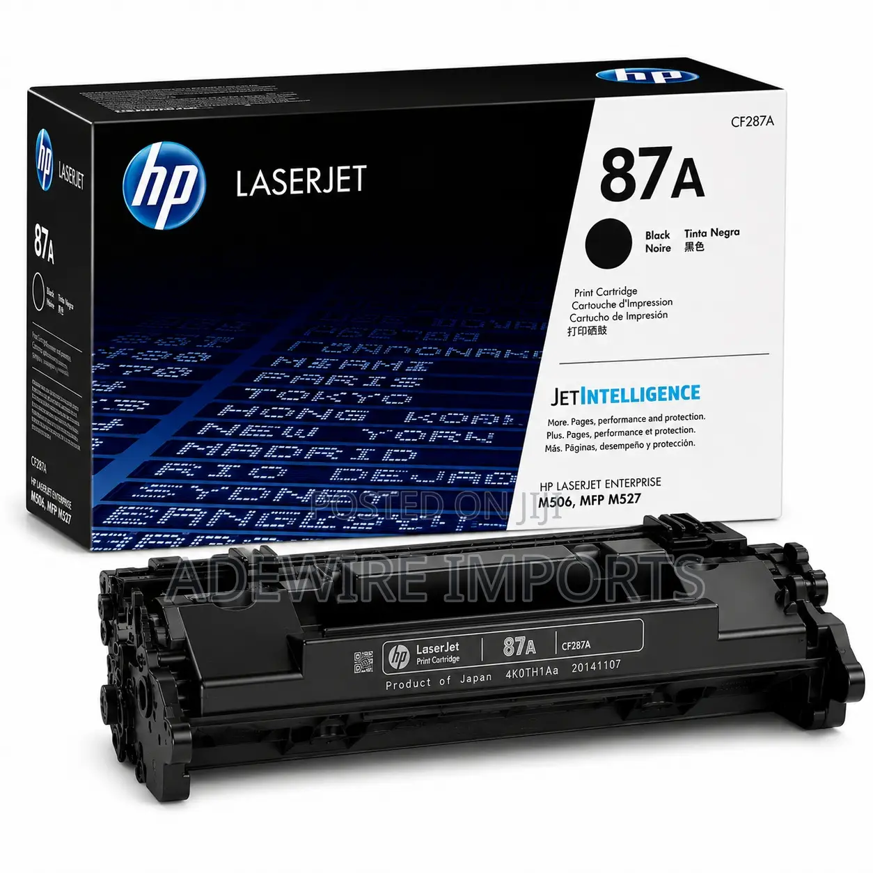 Hp 87a Toner With Vat
