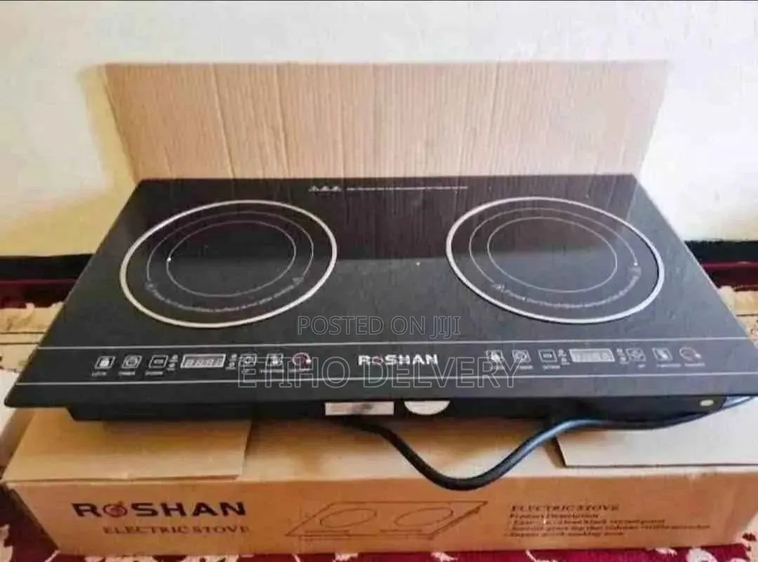 This Is a Roshan Brand Electric Ceramic Cooker Featuring a Black Cryst