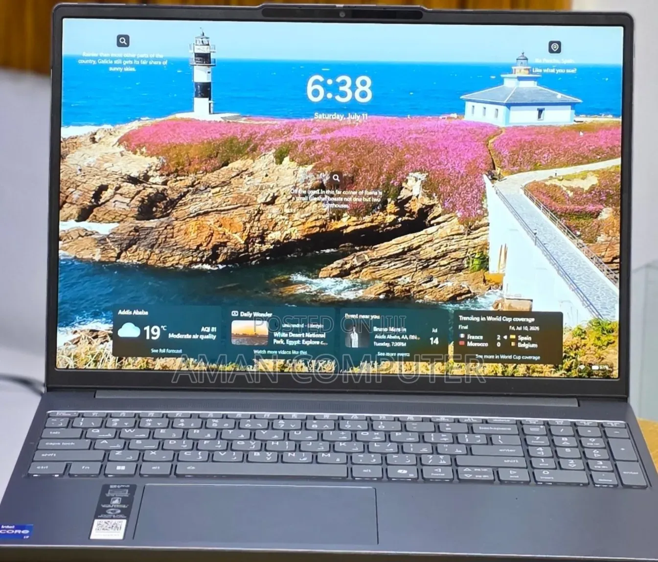 New Laptop Lenovo Ideapad 3 16GB Intel Core i7 SSD 512GB