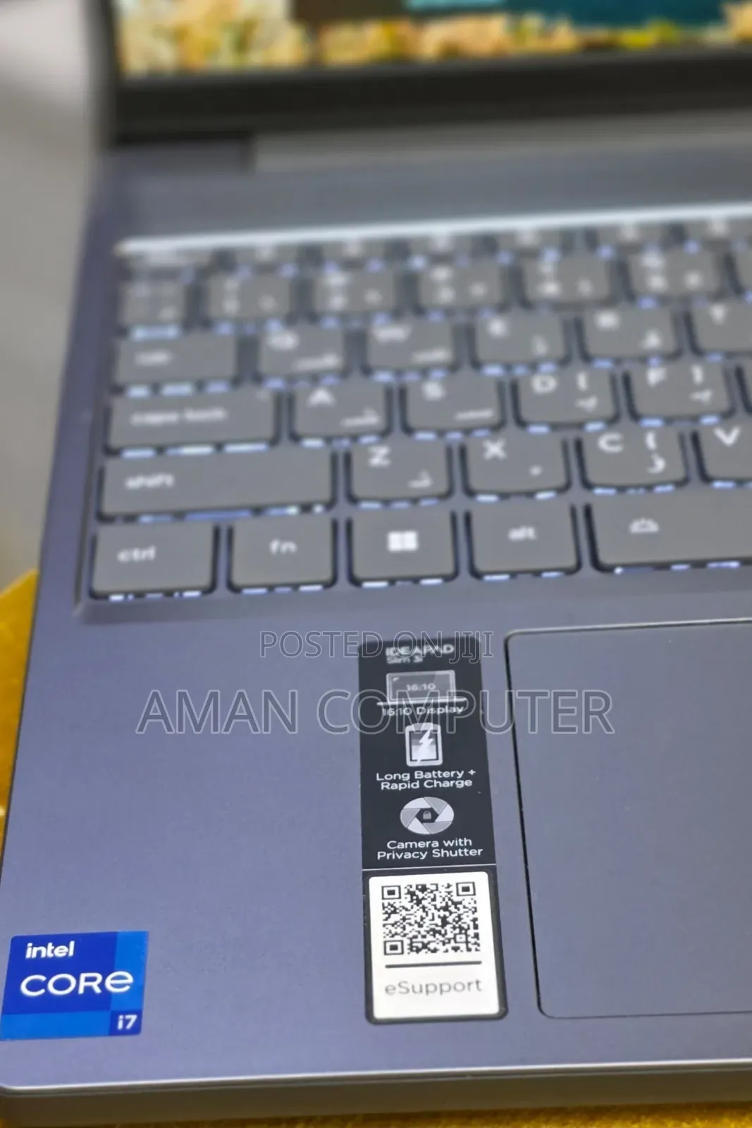 New Laptop Lenovo Ideapad 3 16GB Intel Core i7 SSD 512GB