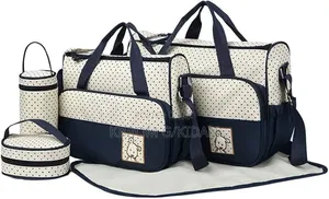 5-Piece Baby Diaper Bag Set