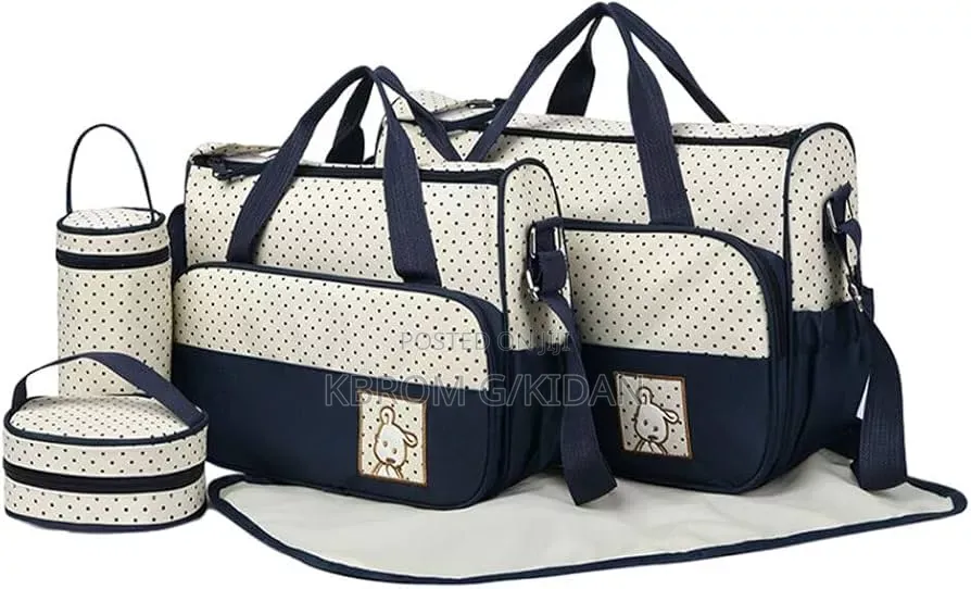 5-Piece Baby Diaper Bag Set