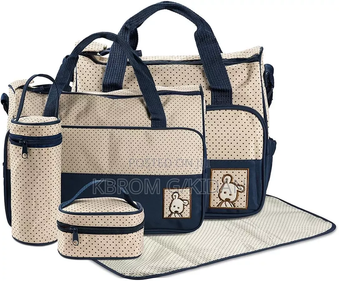 5-Piece Baby Diaper Bag Set