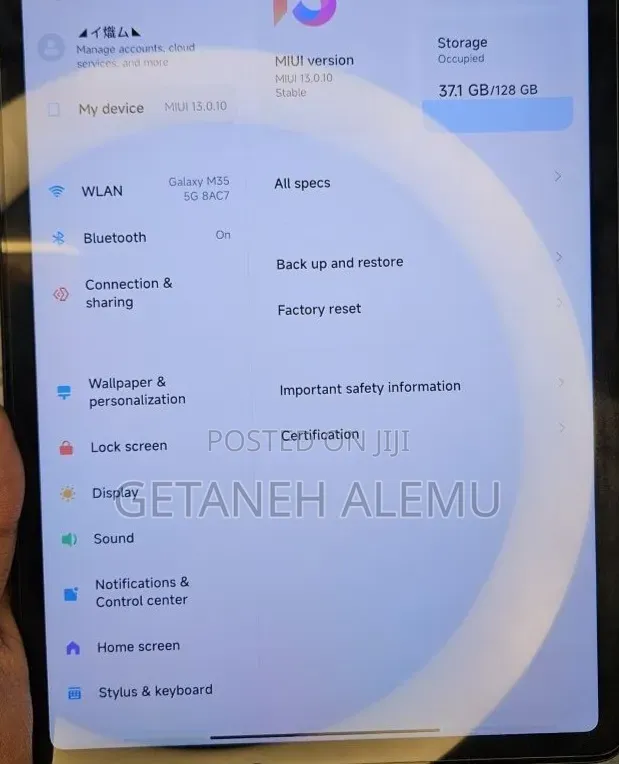New Xiaomi Pad 5 128 GB White