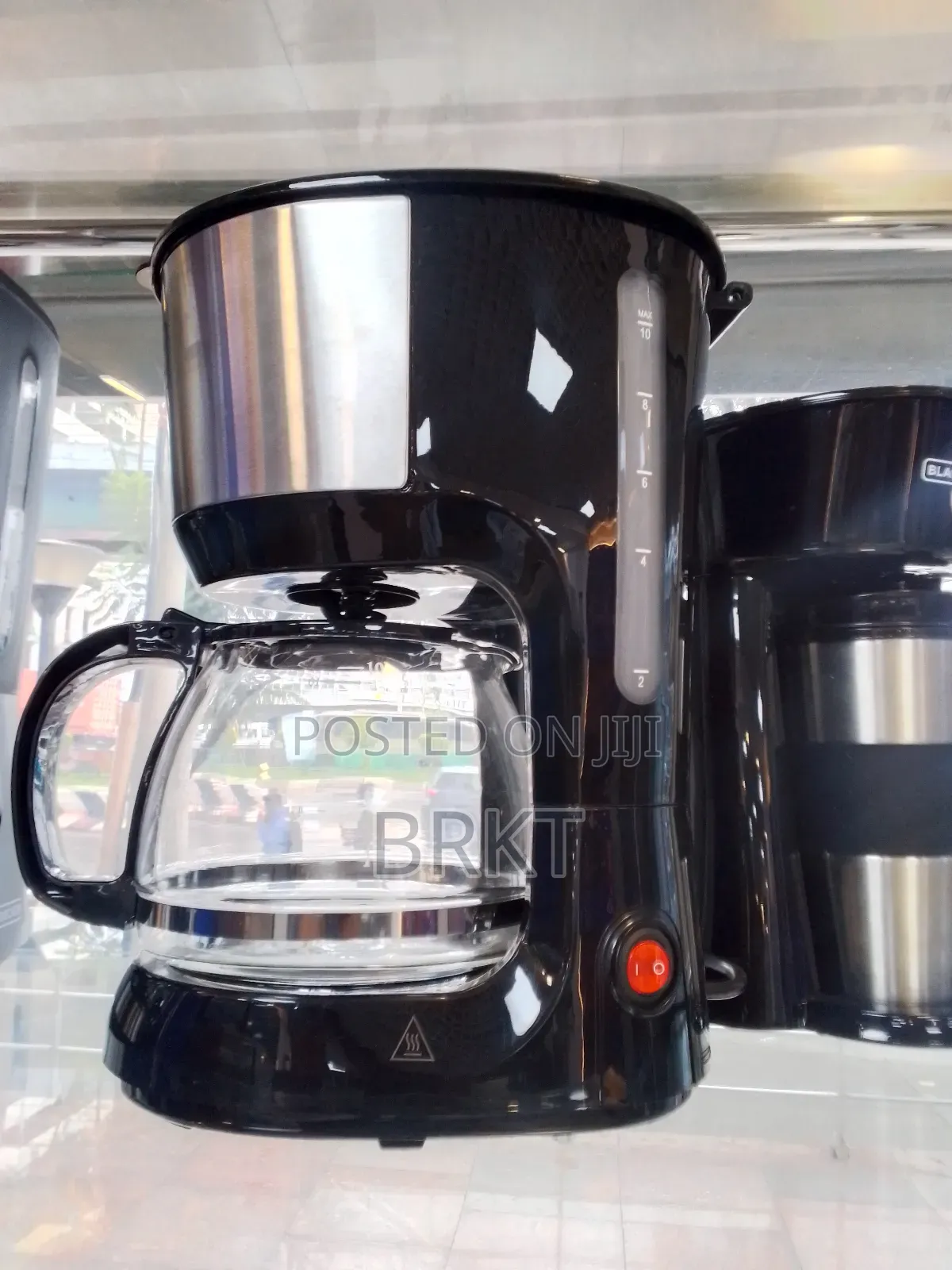 ‎ኦሪጅናል ብላክ ኤንድ ዴከር ዲጂታል ቡና ማፍያ (Black+Decker Programmable Coffee Maker