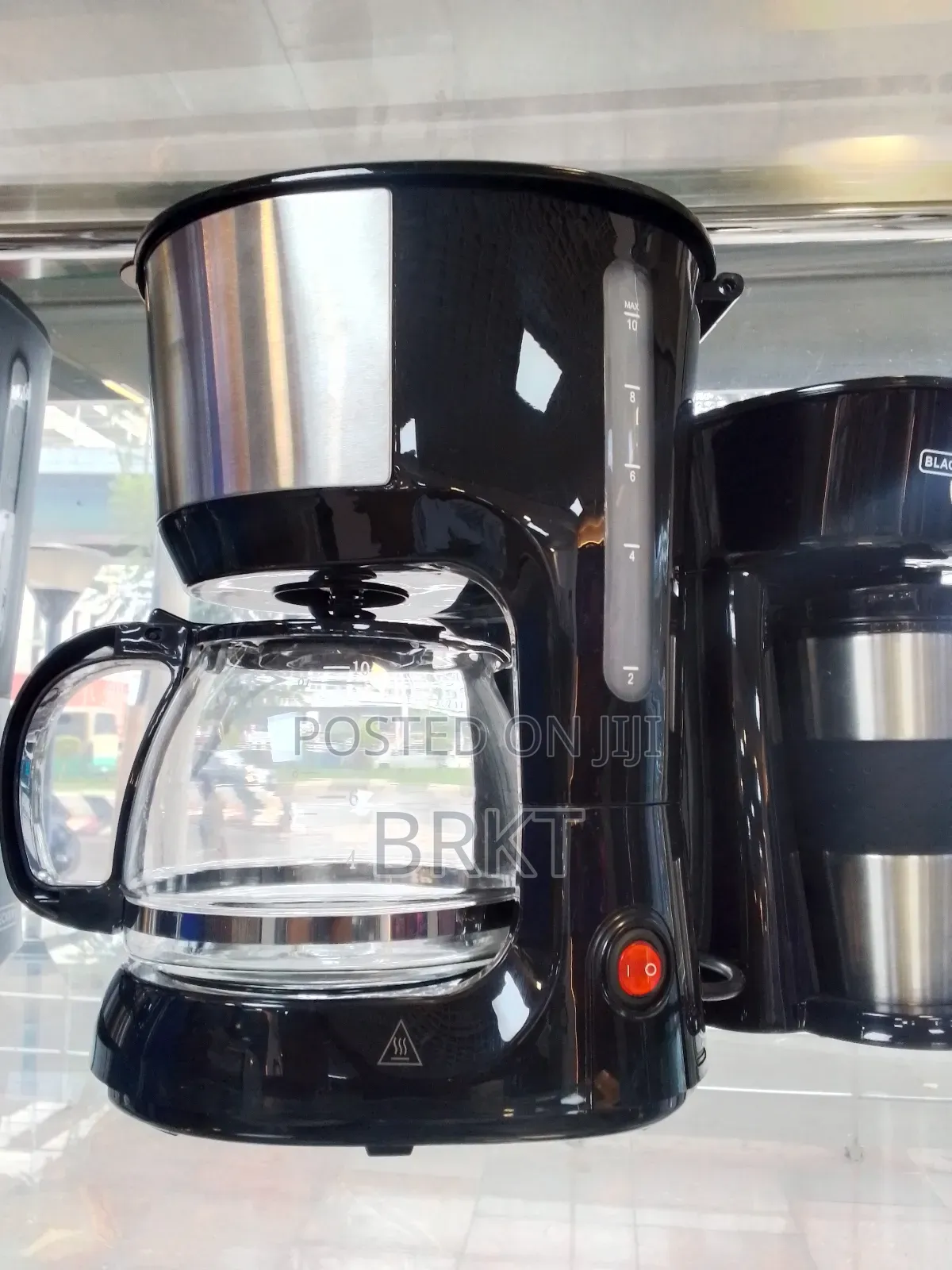 ‎ኦሪጅናል ብላክ ኤንድ ዴከር ዲጂታል ቡና ማፍያ (Black+Decker Programmable Coffee Maker