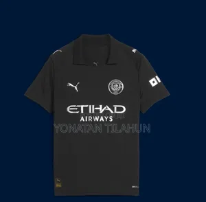 Manchester City Kids Black Kit