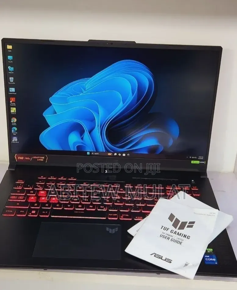 New Laptop Asus TUF Gaming A15 16GB Intel Core i7 SSD 1T
