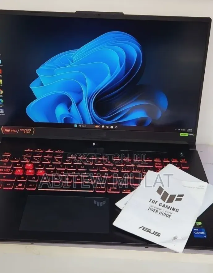 New Laptop Asus TUF Gaming A15 16GB Intel Core i7 SSD 1T