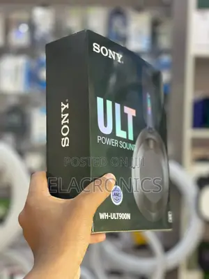Sony Wh-Ult900n Wireless Anc Headphones Black
