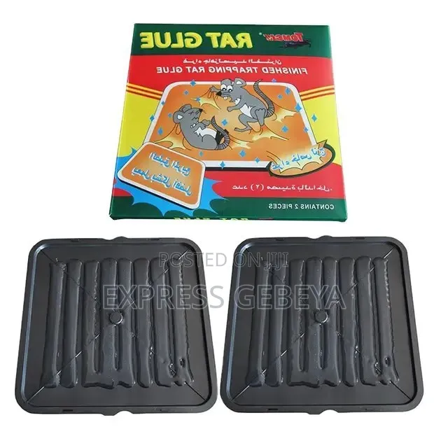 Large Glue Rat Traps የአይጥ መያጂያ የማስቲሽ ወጥመድ