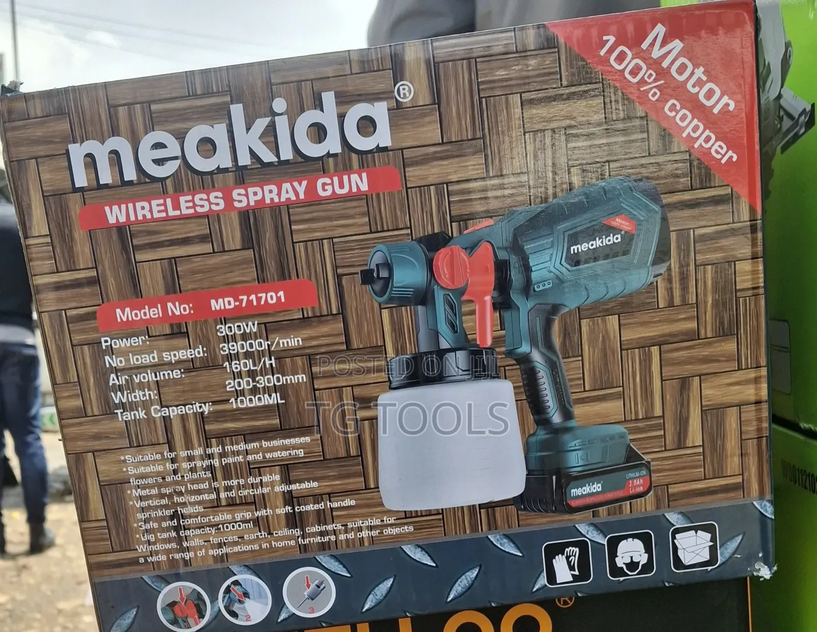 Meakida Wireless Spary Gun